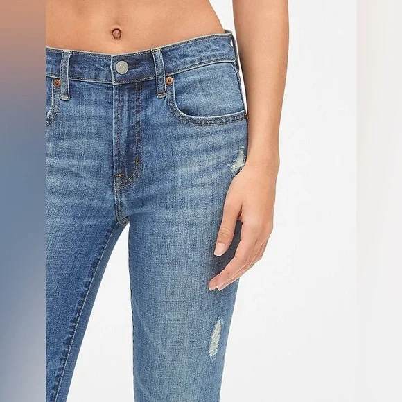 GAP Women's Blue Skinny Jeans - Picture 4 of 10